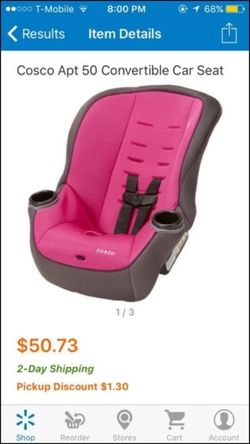 New Cosco car seat