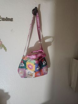 Disney Mickey and Friends Small Lightweight Tote Bag with Double Handle and Shoulder Strap