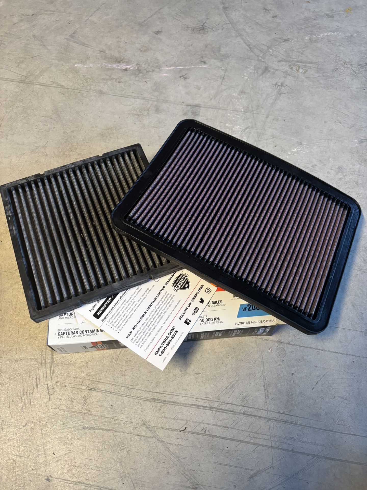 Toyota 4Runner 4th Gen Air And Cabin Filters K&N