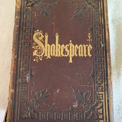 The Complete Works Of WILLIAM SHAKESPEARE (Leather) 1879