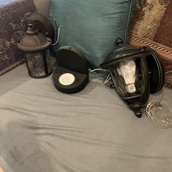 Three Used Wall Lights 