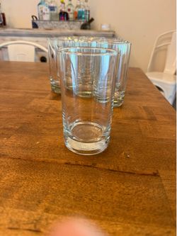 All sorts of glass cups and beers mugs. $20 for them all. Brand New!!!