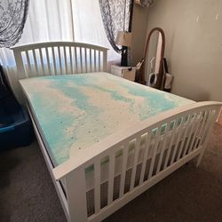 Full Bed Frame & Mattress