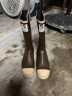 Men On Guard chemical steel toe boots