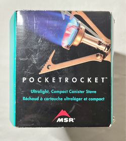 MSR POCKETROCKET Outdoor Camping Survivalist Pocket Stove New Old Stock
