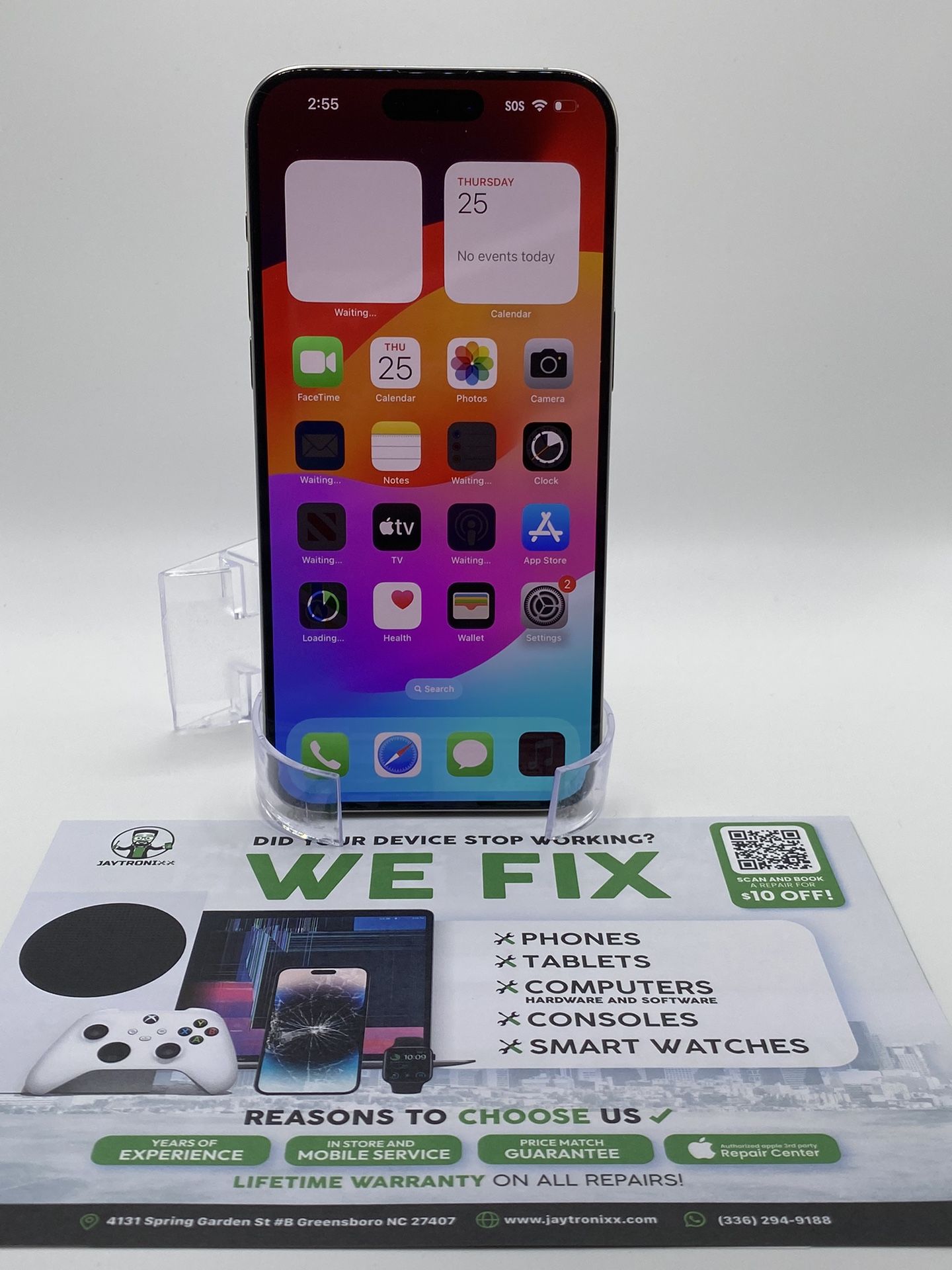 iPhone 15 Pro Max Unlocked 1TB| $80 Down, No Credit Needed!!| 2737