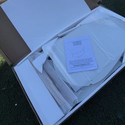 Oval Wood Coffee Table 