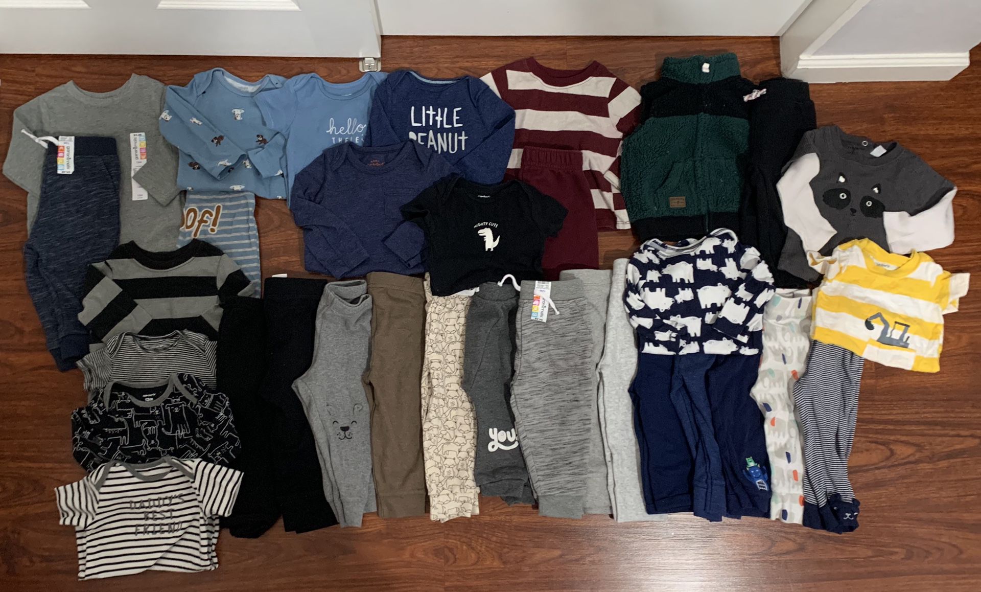 Baby Boys Clothing Lot 12 months (33pc) $25