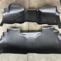 2019-2024 Chevy Silverado All Weather Rough County Floor Mats 
