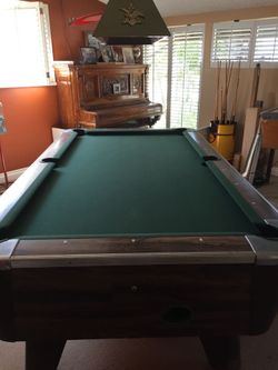 Free valley coinop pool table