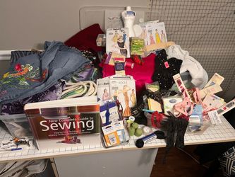 Sewing machines and other materials