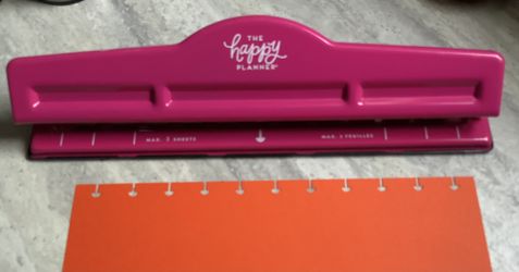 HAPPY PLANNER 11 PUNCH WHOLE-PUNCHER $30.00