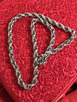 Vintage Monet Silver Tone Necklace