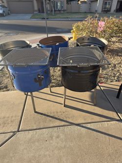 Fire Pit With Grill Tops