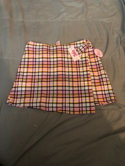 Justice skirt with built in shirts size 8