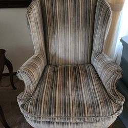 2 Identical High Back Chairs