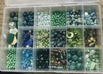 Beads for Jewelry Making ( Green)