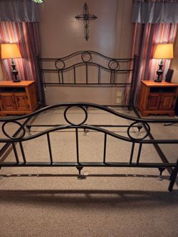 Metal King Bed Frame