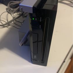 Nintendo Wii Black 2012 Model Modify With Tons Of Super Nintendo And Nintendo NES Games STUCK EJECT BUTTON 