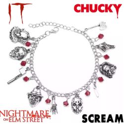 Horror Movie Charm Bracelet