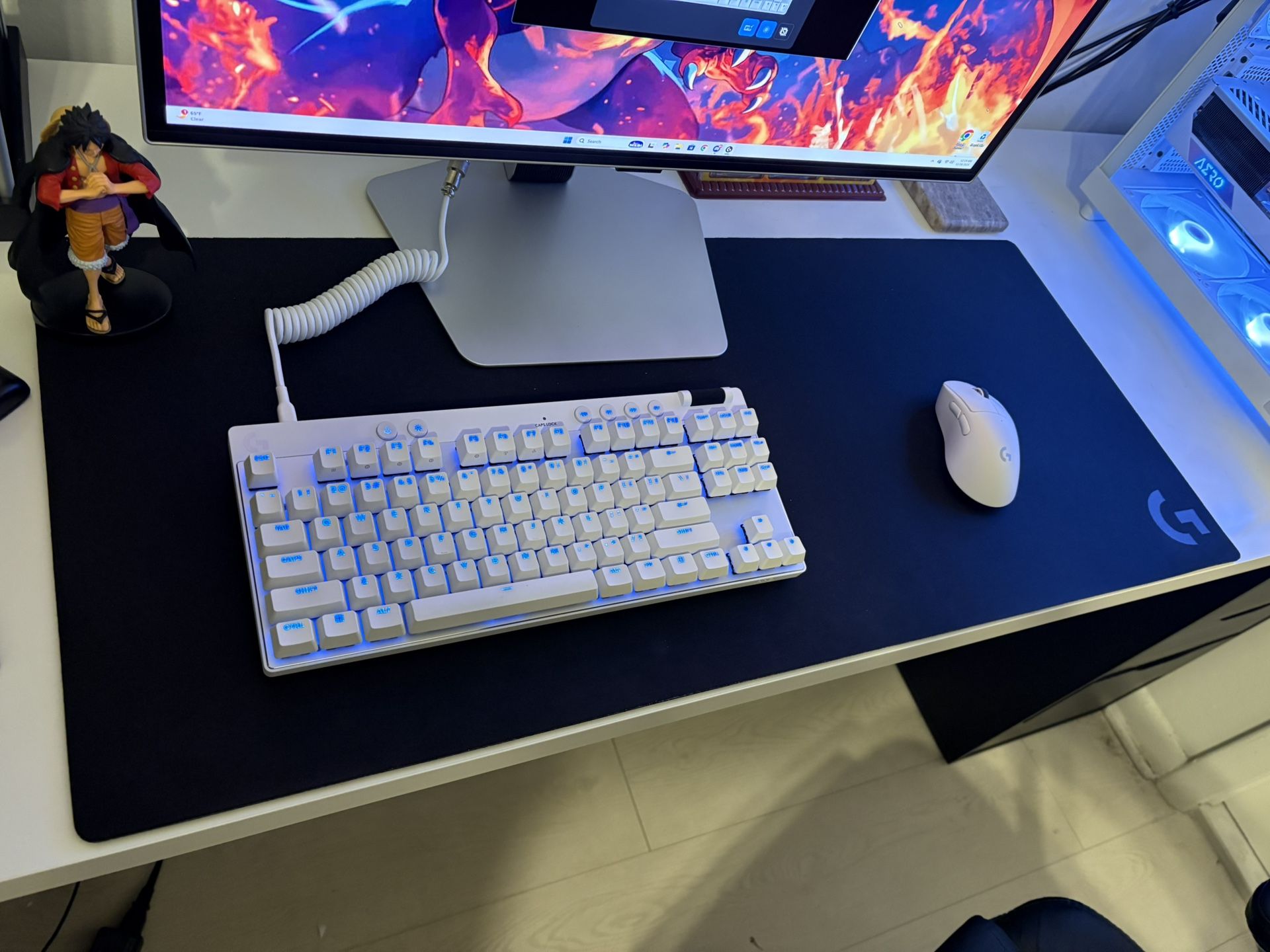 Logitech Pro X Superlight 2 Dex And Pro X Tkl Rapid Trigger Keyboard (hall Effect) Xxl Logitech Mat Included