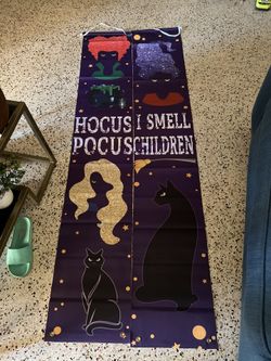 Halloween Or Christmas Sign Indoor Or Outdoor