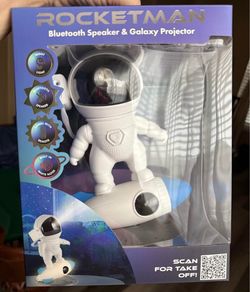 Rocketman Bluetooth Speaker & Galaxy Projector
