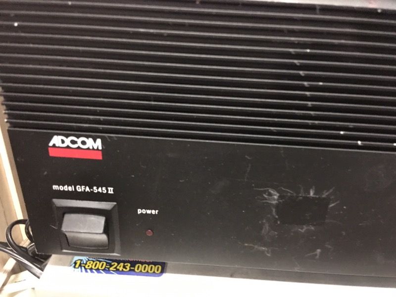 Adcom GFA-545 II Class A Stereo Power Amplifier