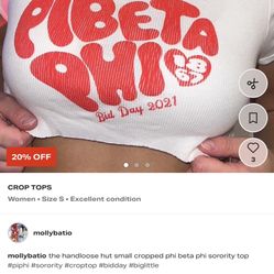 pi phi top red and white