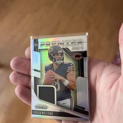 Silver Caleb Williams Prizm Patch 