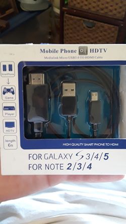 Micro USB to hdmi cable