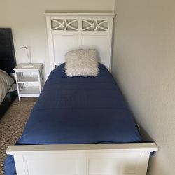 Two Twin White Bed Frames