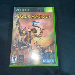 Microsoft Xbox Circus Maximus Chariot Wars 
