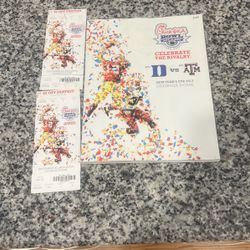 2013 Chick-fil-a Bowl w/Tickets