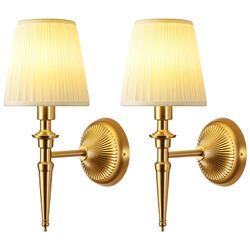 Brand New Battery Operated Wall Sconces Set of 2, Wireless Rechargeable Wall