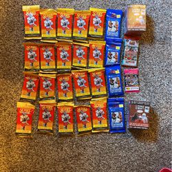 Football Packs/Boxes Unopened