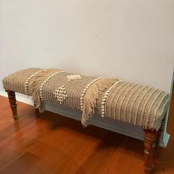 Bohemian Style Bench (47” Length)