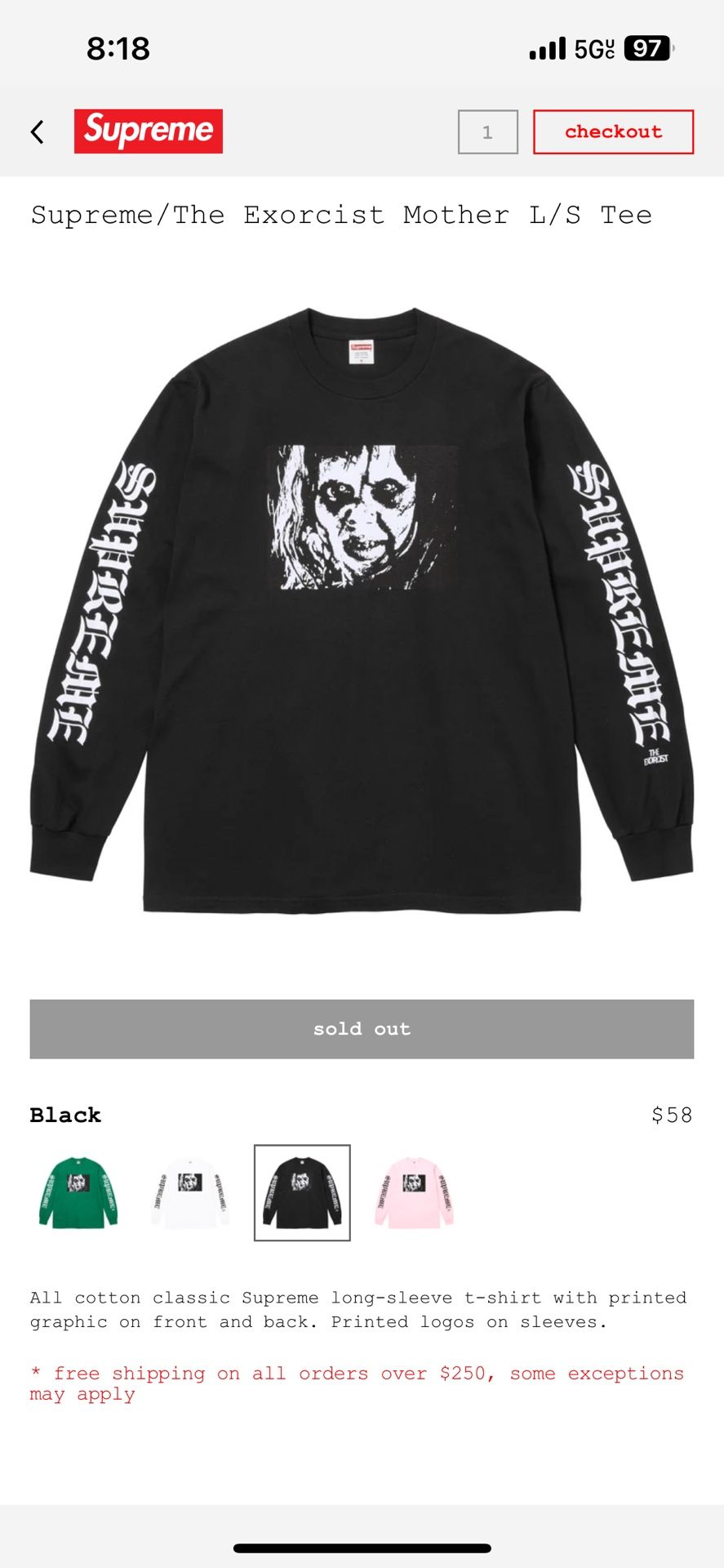 Supreme Long Sleeve