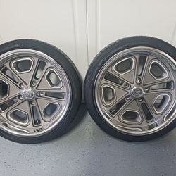 Two New Wheels with New Tires ($650 obo)