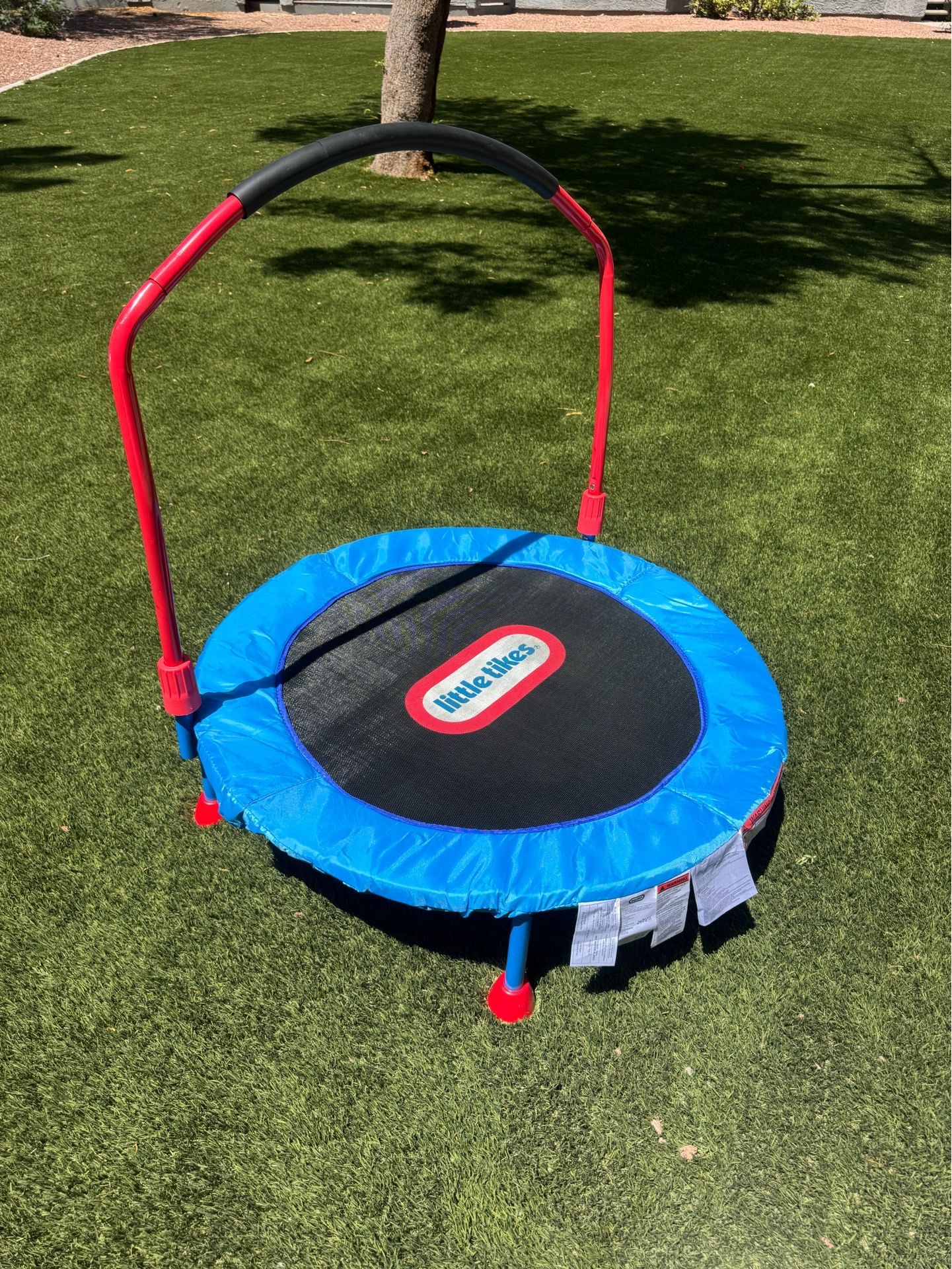 Little Tikes Kids Trampoline w/ Handle Bar
