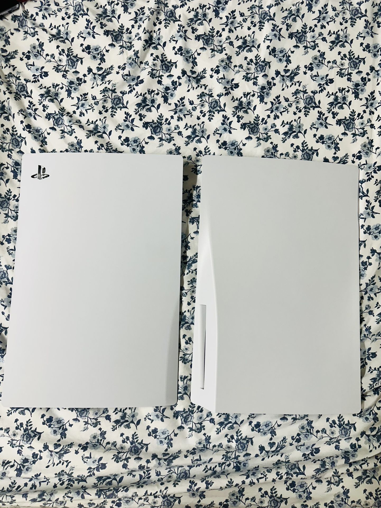 Disc Edition Face Plates Cover Skins Shell Panels for PS5 Console, Accessories for PlayStation 5 Protective Shell Replacement Faceplate (White)