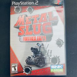 Metal Slug Anthology PlayStation 2 Game 