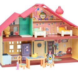 Bluey dollhouse with car