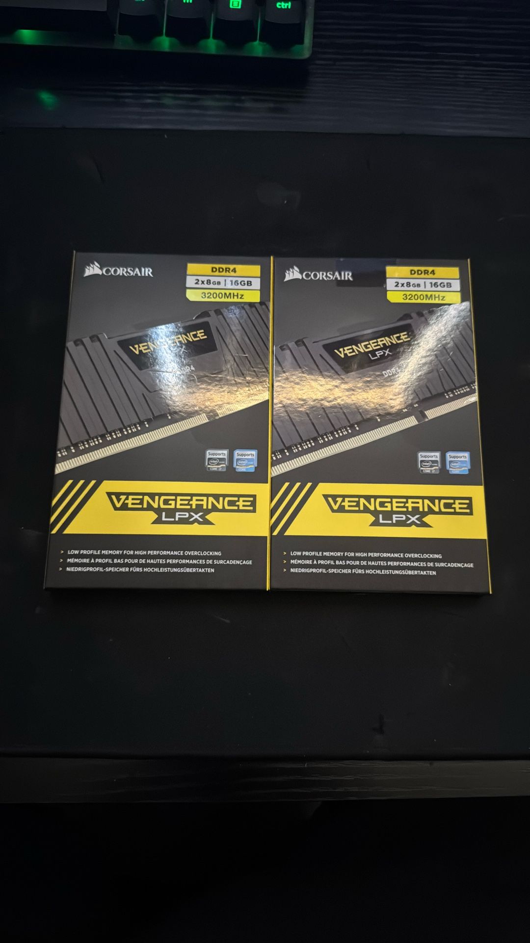 corsair vengeance LPX ram