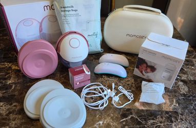 Momcozy M6 Wearable Pump Bundle w/ LaVie Massagers