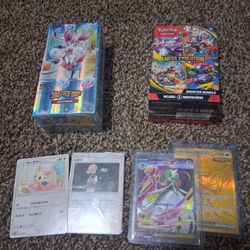 Sealed Pokemon Boxes Lots 4 cards
Gem 2 and mega evolution bundle take all
$110 all for gifts, Collection, games
Contain Eeveelution Chinese version w