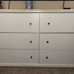White dresser