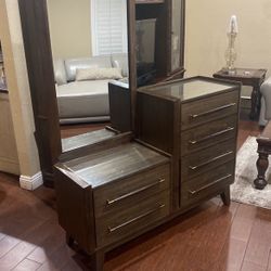 Dresser With Mirror ($180 Today Only. 6/11/25)