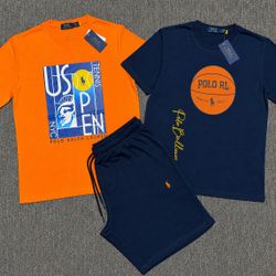 polo shorts sets