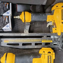 2 DEWALT NAIL GUNS